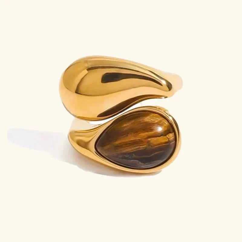Goldring Mit Perle