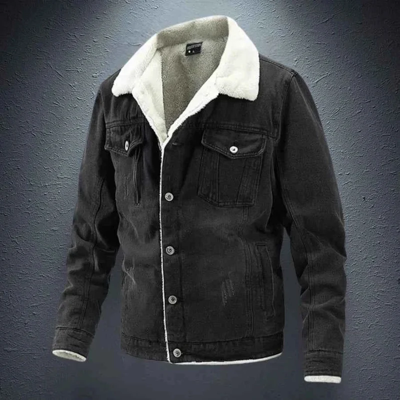 Jeansjacke Mit Futter