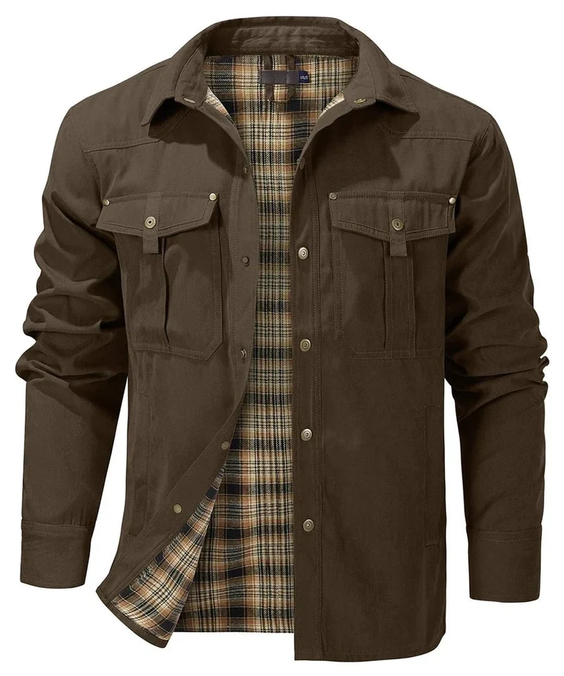 Warme Outdoorjacke Herren