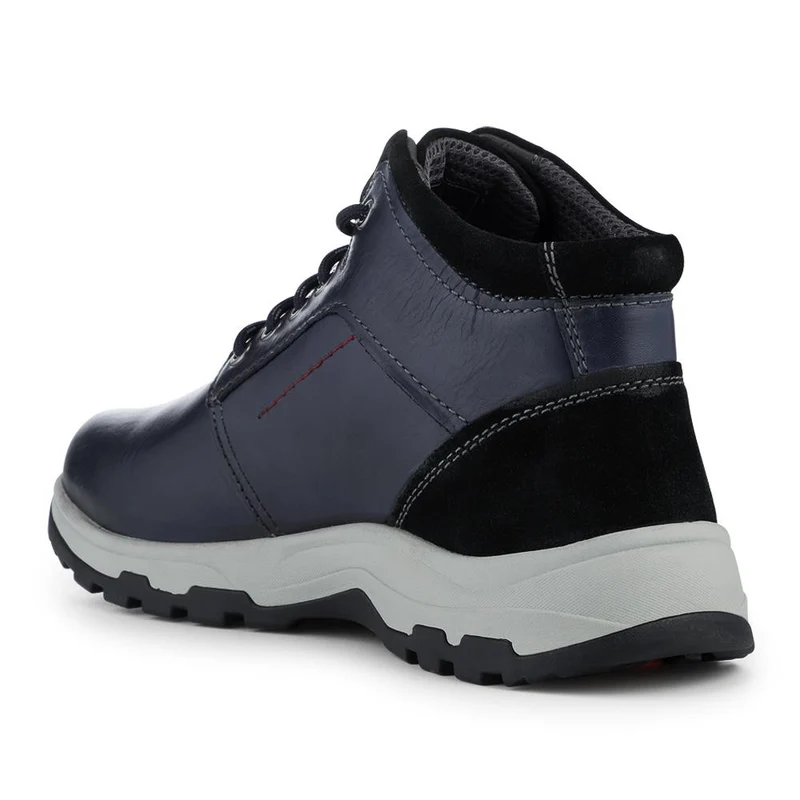EasyFit Extra Wide Lace Up Boots - JOE / 328 141 - Navy