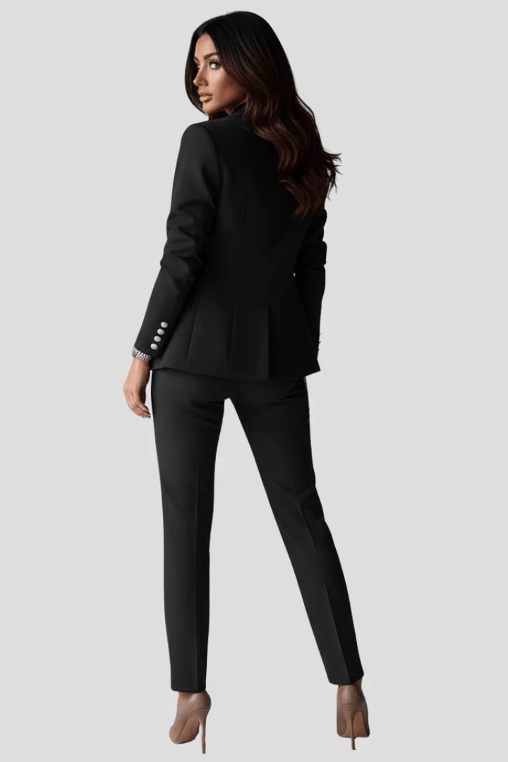 Damen Blazer Hosen Set