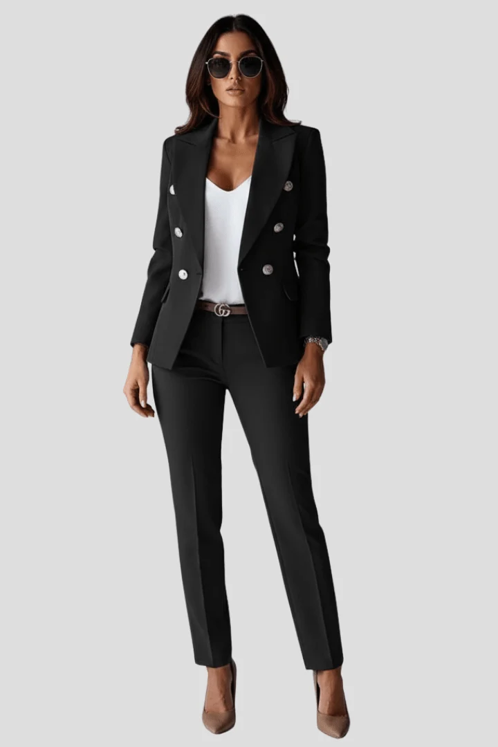 Damen Blazer Hosen Set