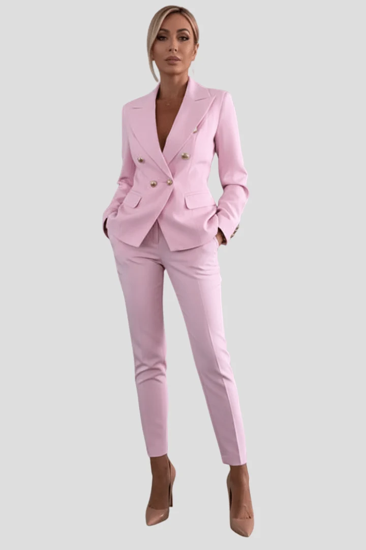 Damen Blazer Hosen Set