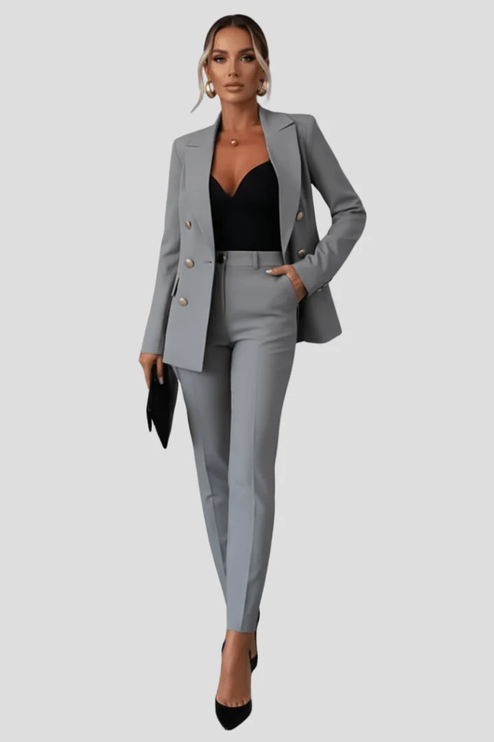 Damen Blazer Hosen Set