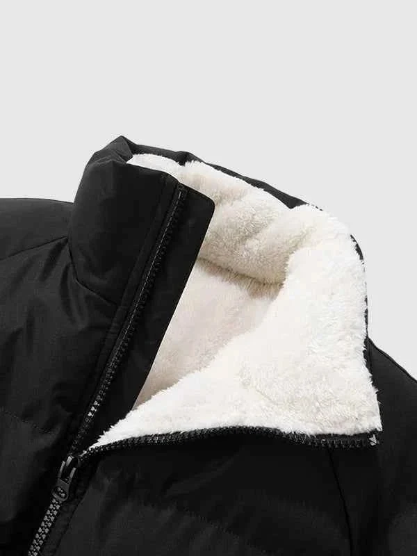 Gefütterte Fleecejacke