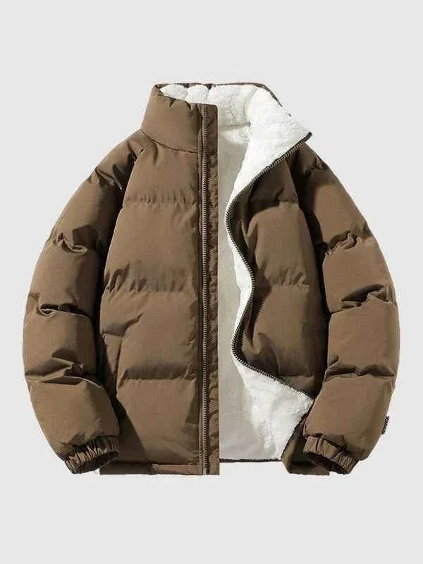Gefütterte Fleecejacke