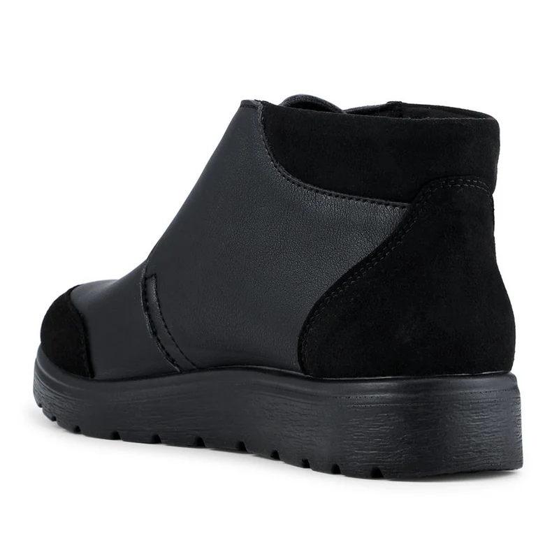 Fly Flot Wide Fit Adjustable Fastening Ankle Boots - FLY42010 / 328 246 - Black