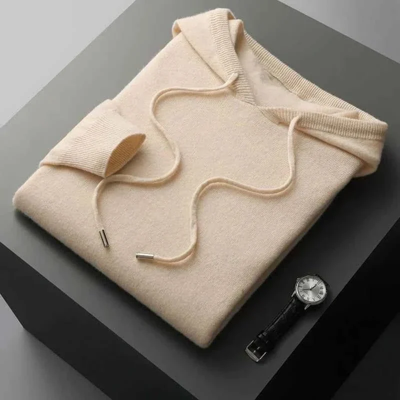 Strick Hoodie Herren