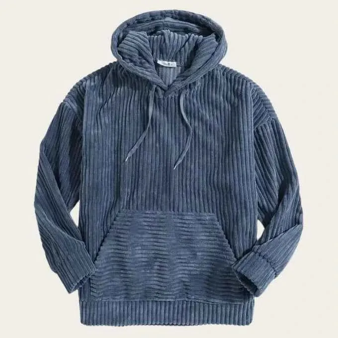 Cord Kapuzenjacke Herren