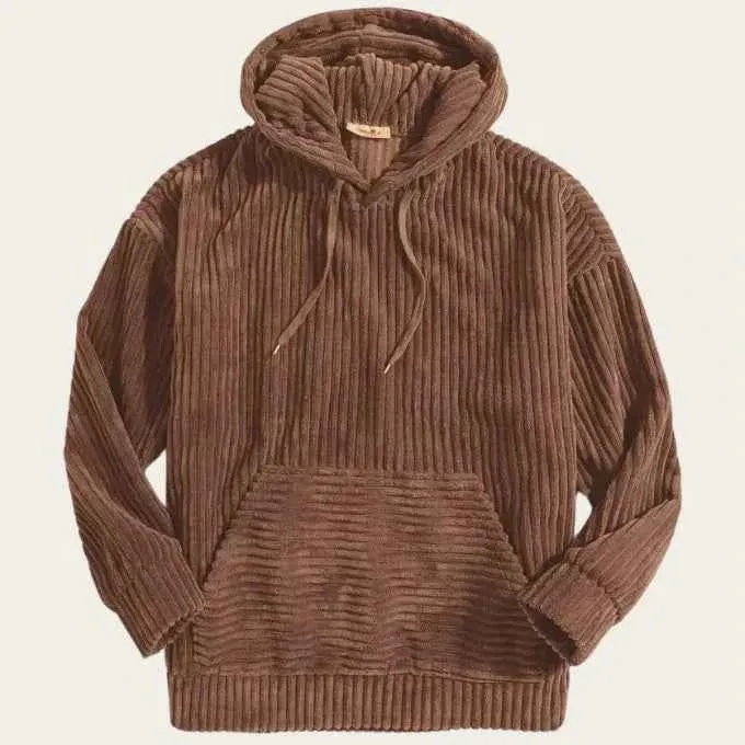 Cord Kapuzenjacke Herren