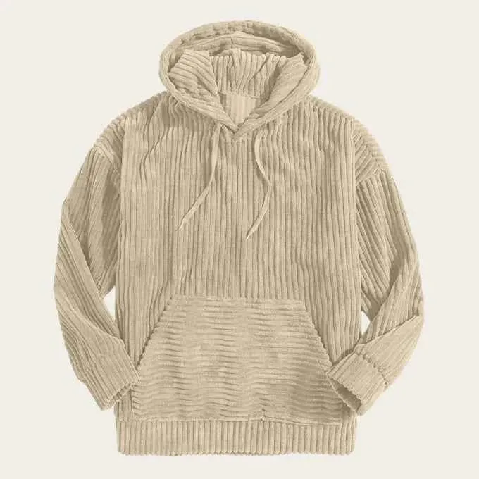 Cord Kapuzenjacke Herren