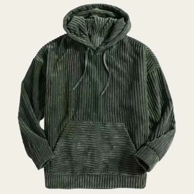 Cord Kapuzenjacke Herren
