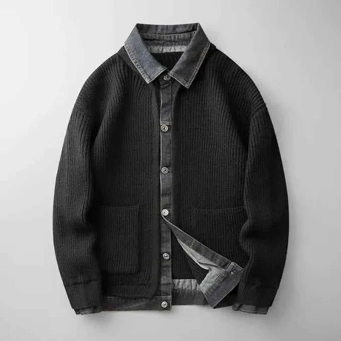 Hybrid Strickjacke Herren