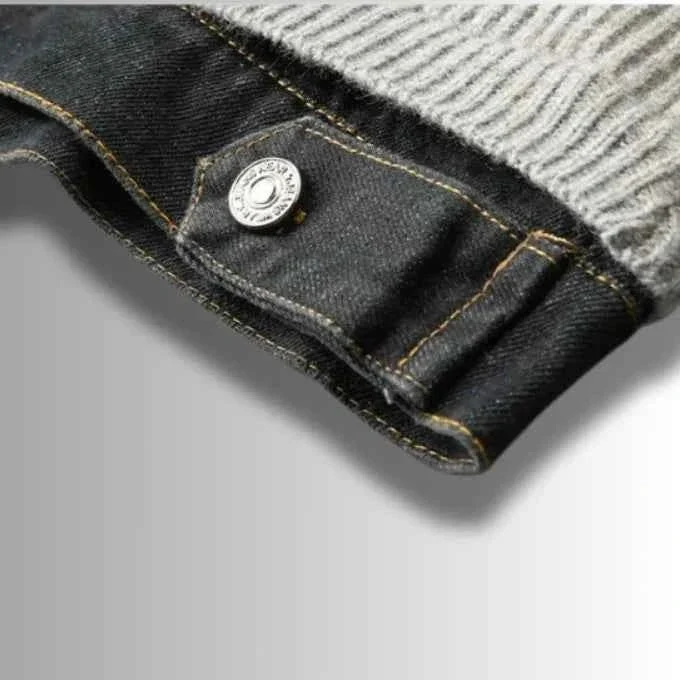 Hybrid Strickjacke Herren