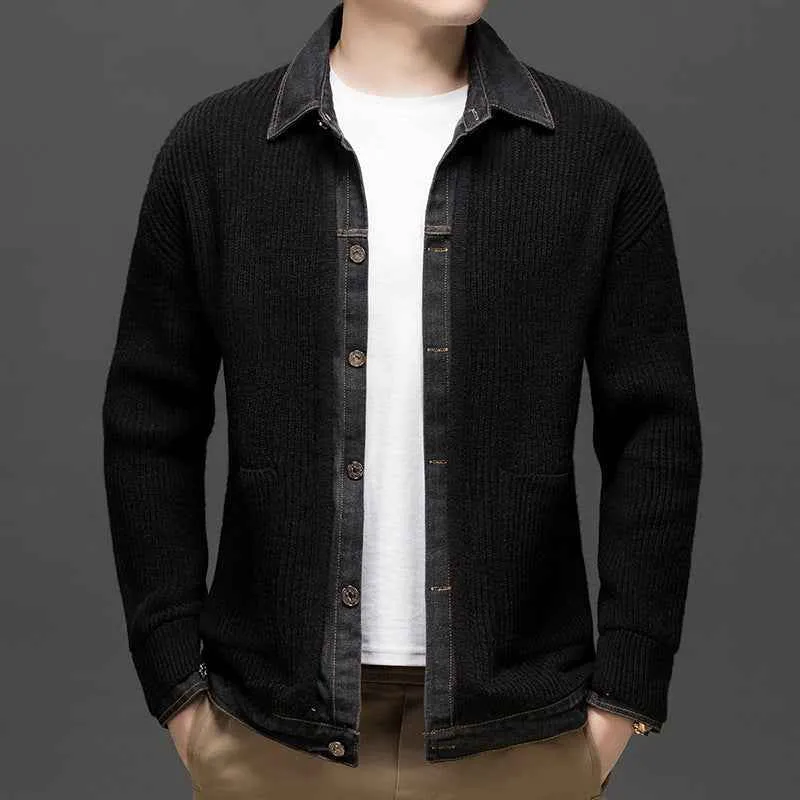 Hybrid Strickjacke Herren