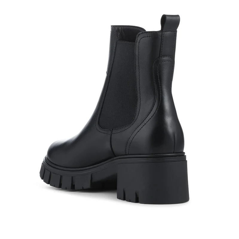Bellissimo Chunky Leather Chelsea Boots - BELITAR42001 / 328 247 - Black