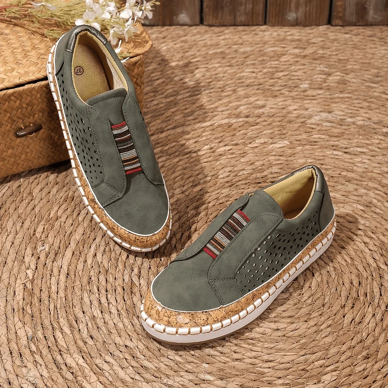 Bequeme Damen Slip-on Schuhe