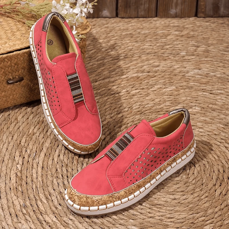 Bequeme Damen Slip-on Schuhe