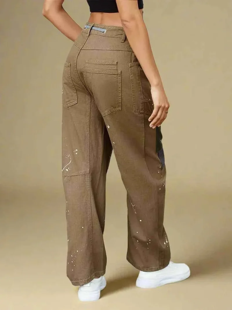 Patchwork Hose Damen