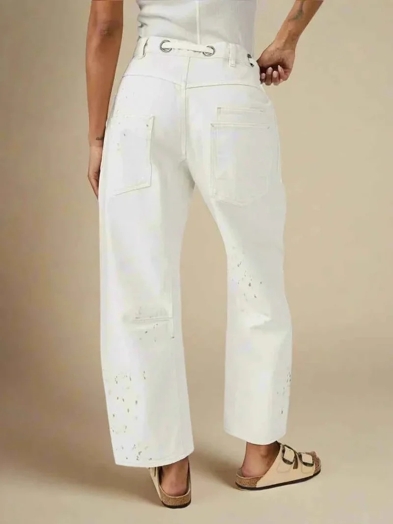 Patchwork Hose Damen