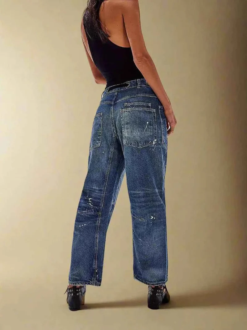 Patchwork Hose Damen