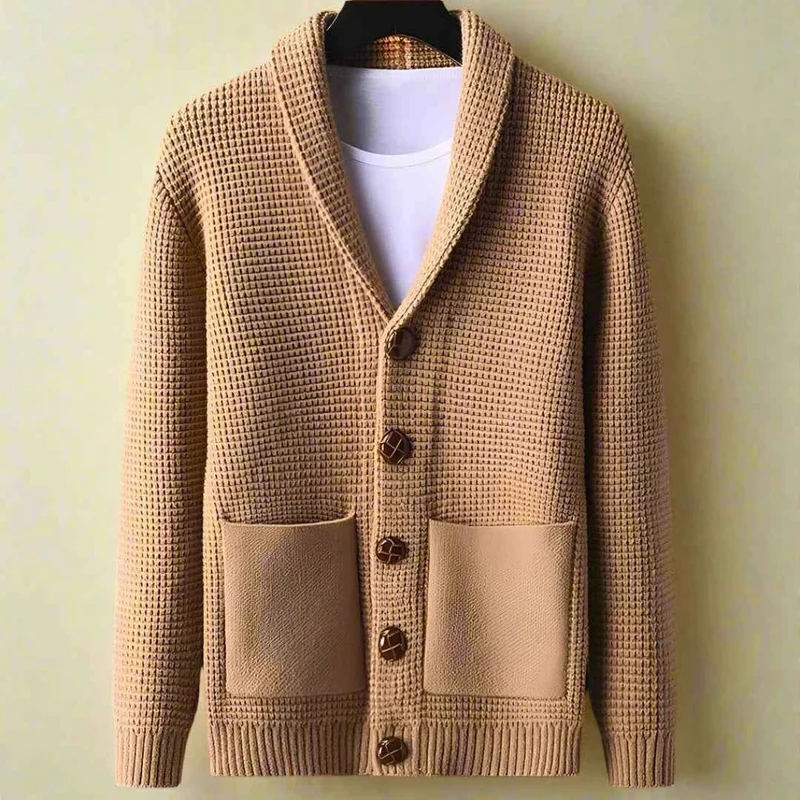 Strickjacke Mit Knöpfen Herren