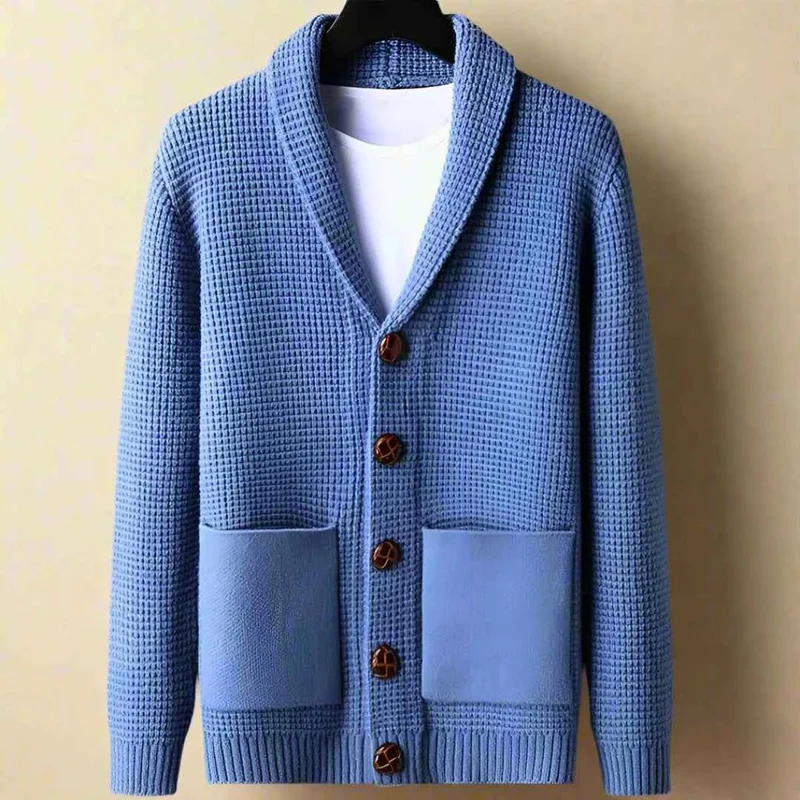 Strickjacke Mit Knöpfen Herren