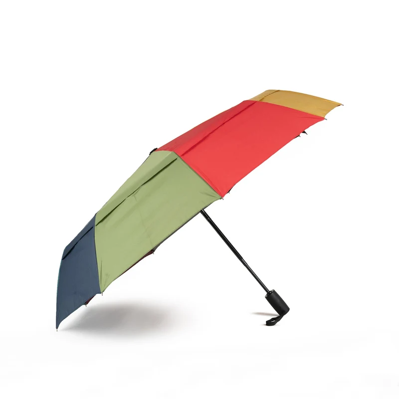 ROKA Waterloo Regenbogen-Regenschirm aus recyceltem Nylon