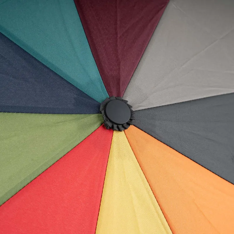 ROKA Waterloo Regenbogen-Regenschirm aus recyceltem Nylon