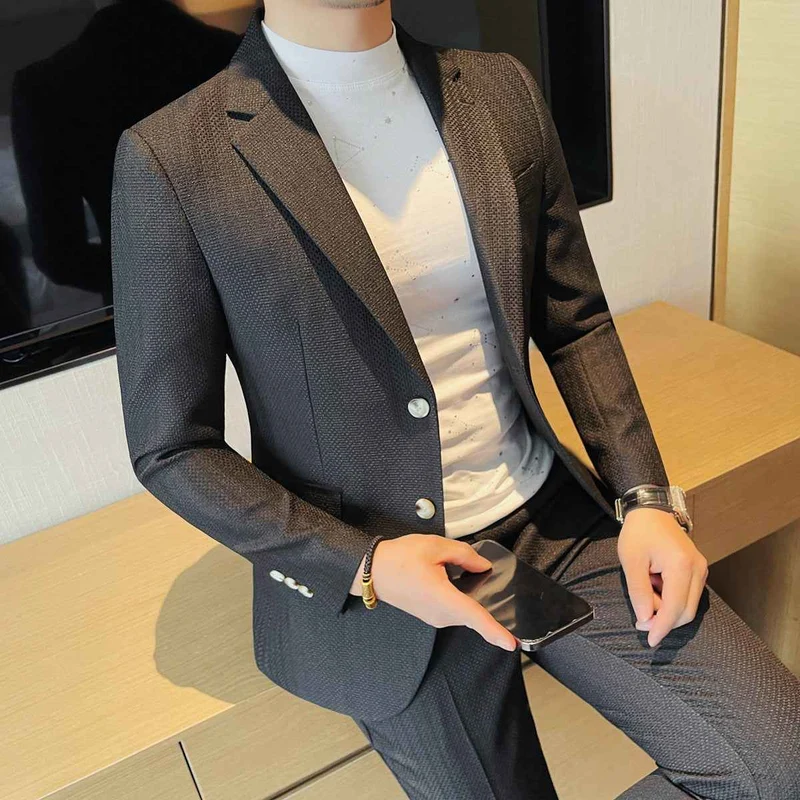 Herren Anzug Slim Fit