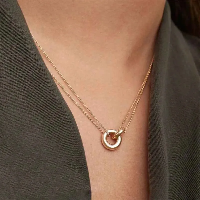 Layering Halskette Gold