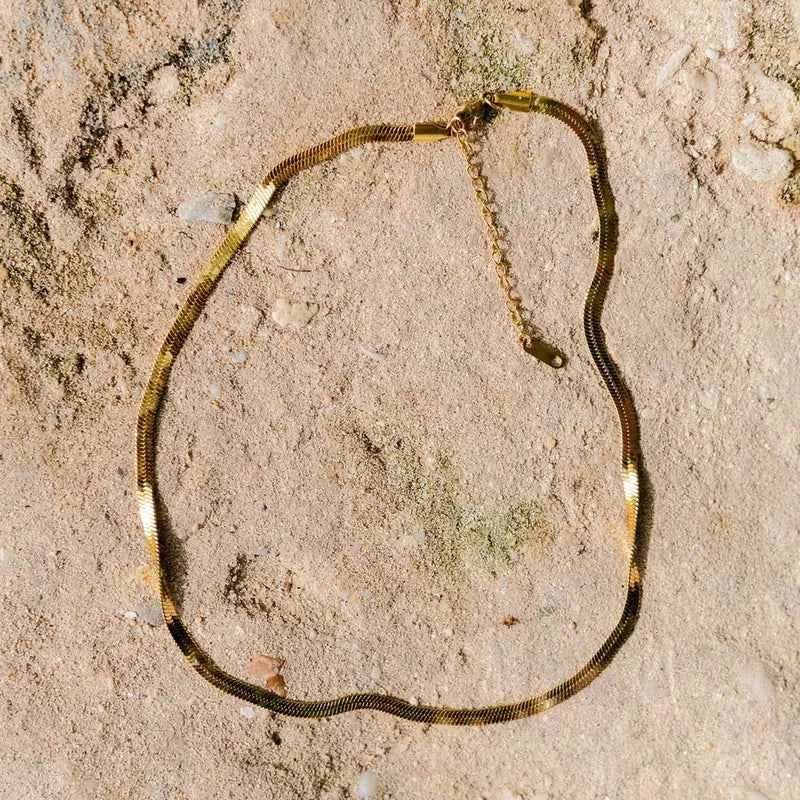 Schlangenkette Gold