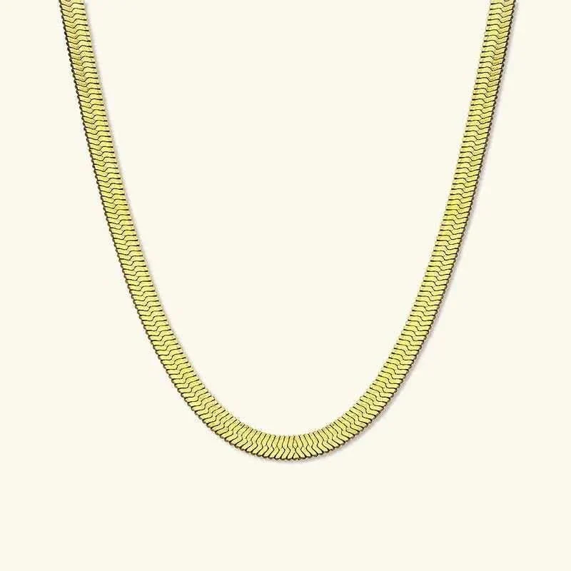 Schlangenkette Gold