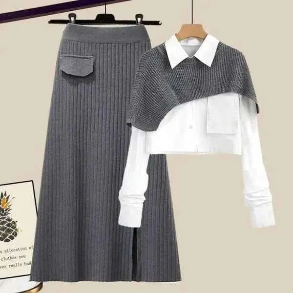 Rock Und Oberteil Set Elegant