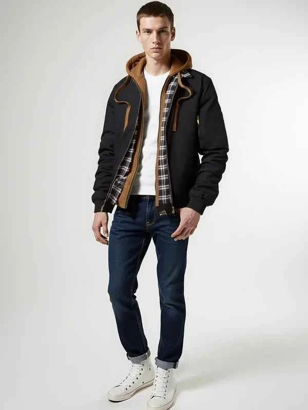 Bomberjacke Herren Mit Kapuze
