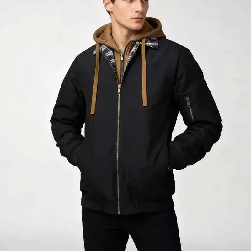 Bomberjacke Herren Mit Kapuze