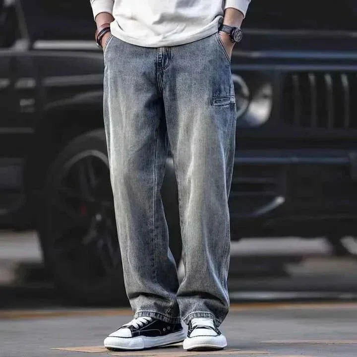 Stonewashed Jeans Herren