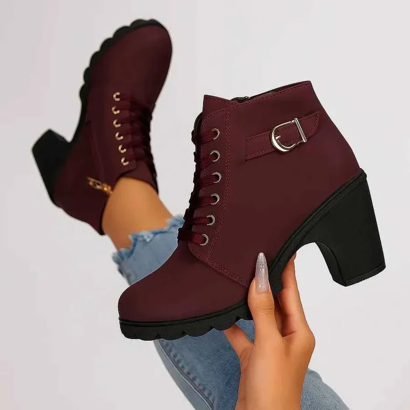 Damen Schnürstiefeletten