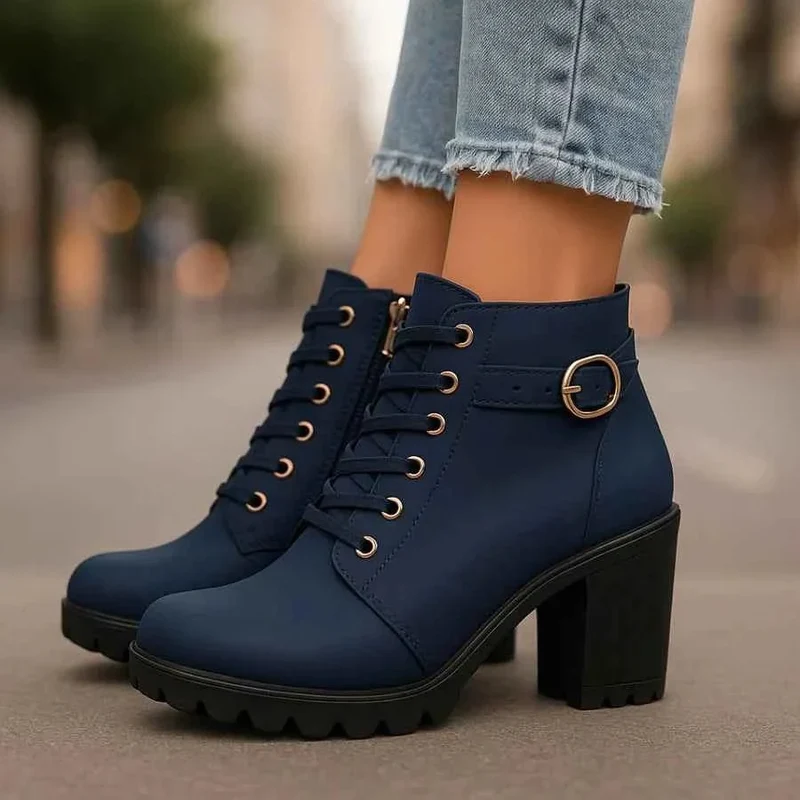 Damen Schnürstiefeletten