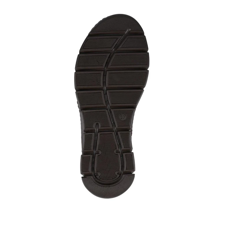 Loretta Slip On Leather Shoes - HAK42013 / 328 513 - Khaki