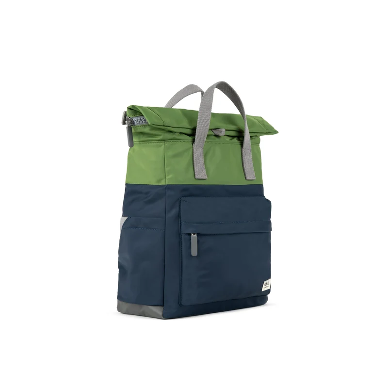 ROKA Kreativer Abfall Canfield B Midnight/Avocado Medium Tasche aus recyceltem Nylon