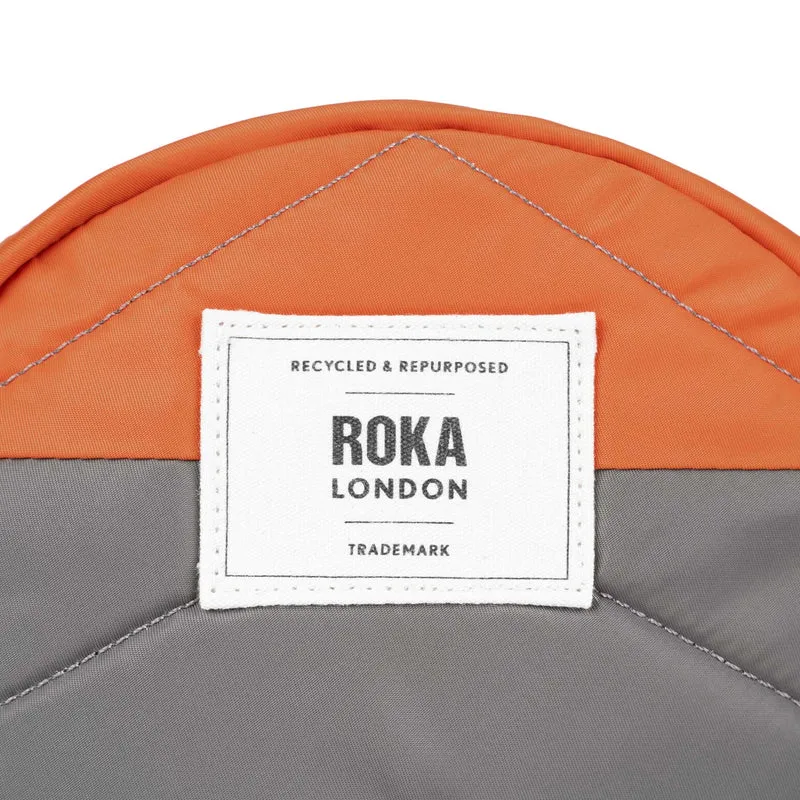 ROKA Kreativer Abfall Paddington Graphit/Orange, Einheitsgröße, recycelter Nylonbeutel