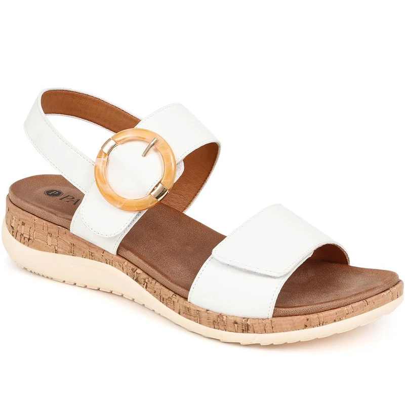 Touch-Fasten Platform Sandals - BAIZH39003 / 325 100