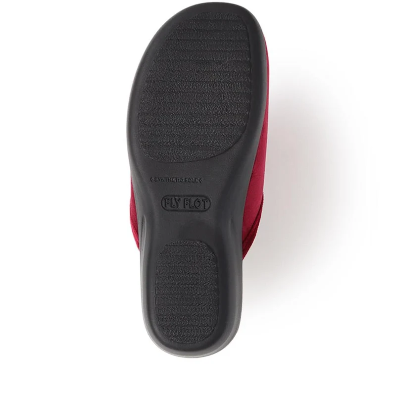 Fly Flot Anatomic Slipper Mules - FLY40009 / 325 631 - Burgundy
