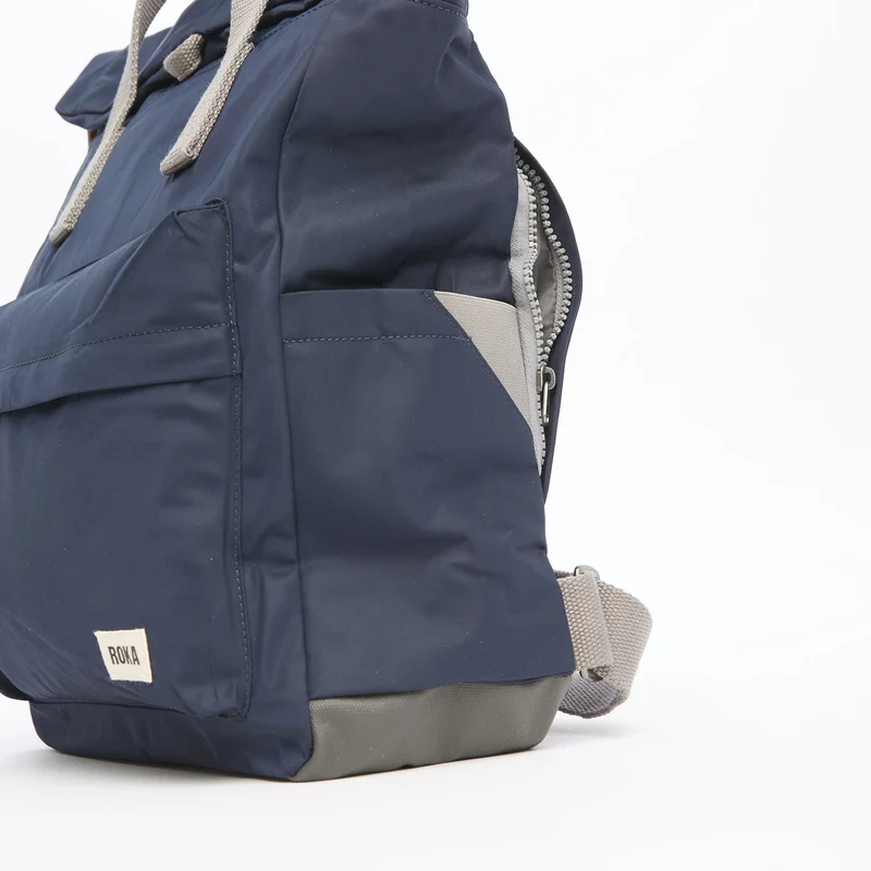 ROKA Canfield B Midnight Medium Tasche aus recyceltem Nylon