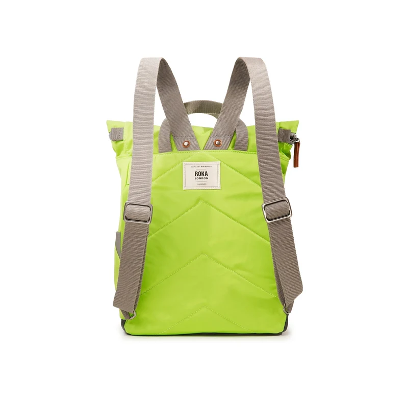 ROKA Canfield B Lime Medium Recycling-Nylonbeutel