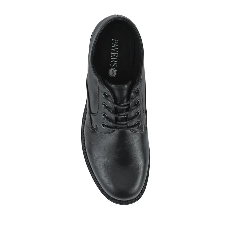 Wide Fit Casual Lace-Up Shoes - WBINS42021 / 327 855 - Black
