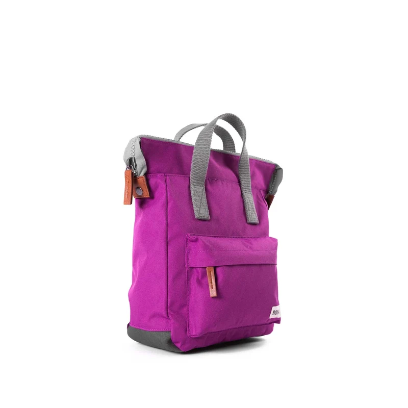 ROKA Bantry B Violet Kleine Tasche aus recyceltem Canvas