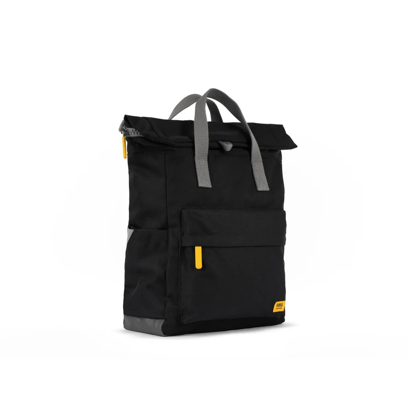 ROKA Gelbes Etikett Canfield B Ash Medium Tasche aus recyceltem Canvas