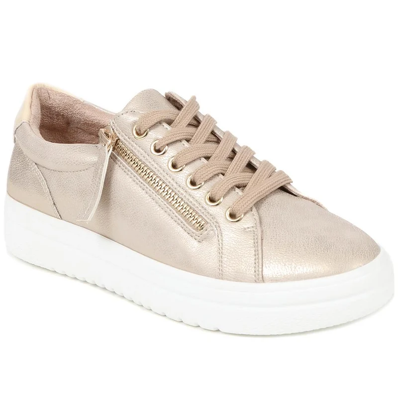Zip-Up Chunky Platform Trainers - WBINS35156 / 321 796